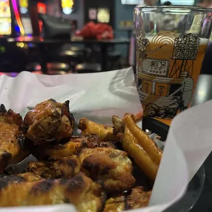 Franks red hot wings and beer