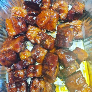 Glazed Pork belly