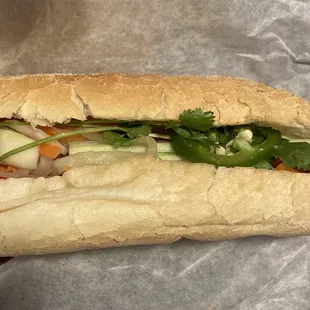 B02. Char Siu Banh Mi