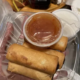 Crispy VEGGIE Spring Rolls