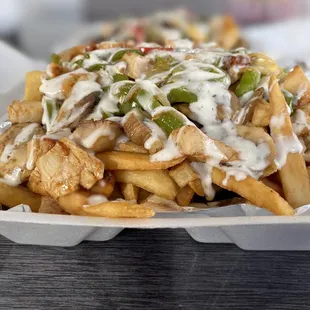 31. Chicken Dirty Fries