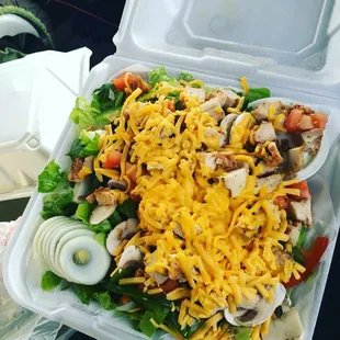 Grilled chicken salad  delicious!!!