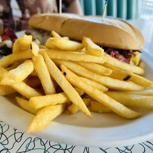 9/5/24 Hubby&apos;s order, he said &quot;best pastrami I&apos;ve ever had (better than The Hat, oh really!?)