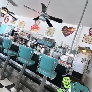 Bar area