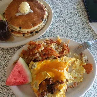 Blueberry Pancake Combination