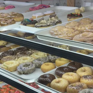 Donuts display