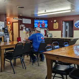 Plenty of space and character in restaurant