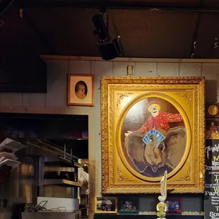 a man riding a horse