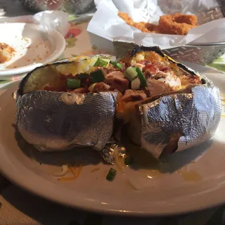 Grilled Chicken Loaded Potato