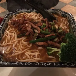 Spicy Pork Noodle Soup