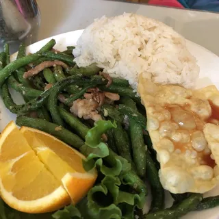 Shredded Pork with Green Beans