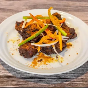 ribs, food, bbq ribs