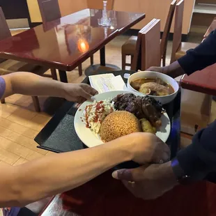 We were so full after eating all of this