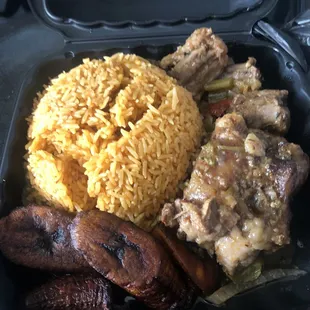 The  oxtail meal