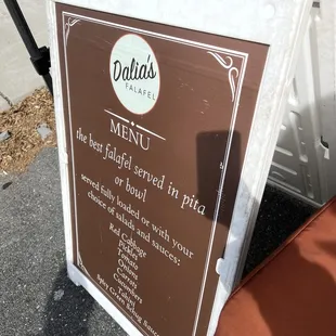 a sign for a restaurant