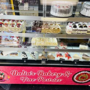 Dessert counter