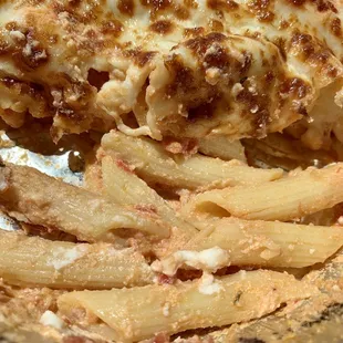 Baked Ziti.  Highly recommended!