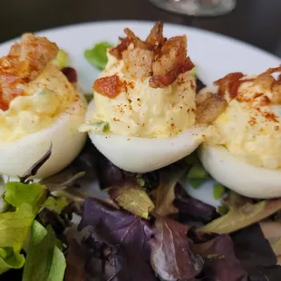 Deviled eggs.