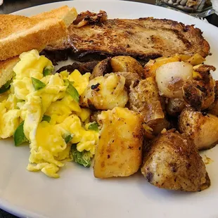 Prime rib brunch special