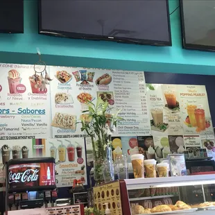 Also mexican snacks and food