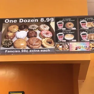 Cheap prices and great coffee