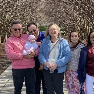 Plenty of places for family pictures