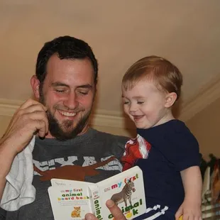 Jeff w/ Jayden, future hustler!