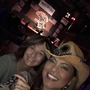 Another night of country line dancing with my neighbor