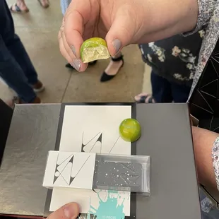 Kate Weiser Chocolate: Sweet Basil &amp; Lime Truffle