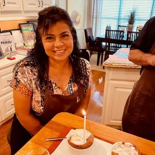 Celebrating a birthday with mom. Give the gift of a private chocolate class just for the family!