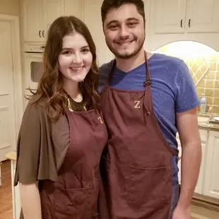 A great experience for couples in their own private class.