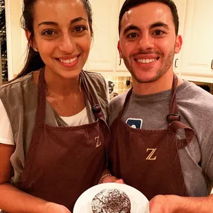 Celebrate any occasion together learning a new chocolate dessert! Registration online is easy.