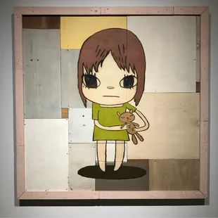 Yoshitomo Nara: My Bear, 2019, wood! (seen: 05/20/21)