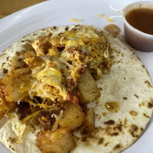 Chorizo taco