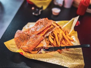 Flaming Burger