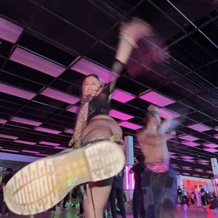 Me and friend in the Main Stage (Metroplex) - note the spaciousness