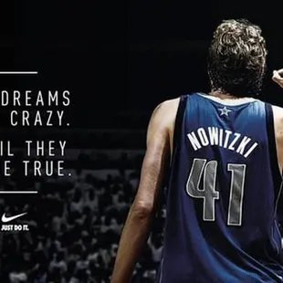 Nike dirk ad