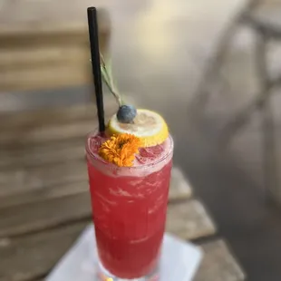 Blueberry  margarita