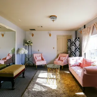 Bridal suite in the Melrose Ballroom