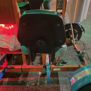 the back end of the vehicle