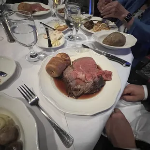 Meat. We joked it was the Ron Swanson special.