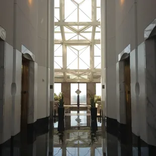 Sky lobby at the petroleum club