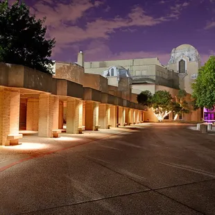 Exterior view of the Music Hall at Fair Park.