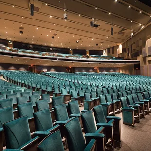 Inside the theater at the Music Hall at Fair Park.