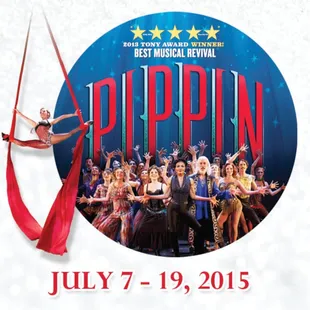 Pippin is presented by Dallas Summer Musicals July 7-19, 2015 at Music Hall at Fair Park!