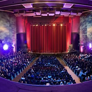 Inside the theater at the Music Hall at Fair Park.