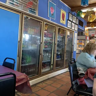 Lots of drinks to choose from