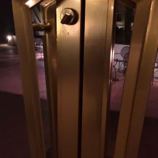 Frank Loyd Wright doors handles.