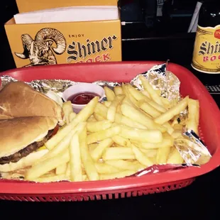 Cheeseburger made with love