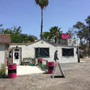 Outside the store :)